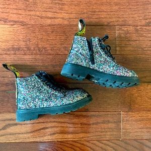 EUC Glitter Boots size 13 Kids